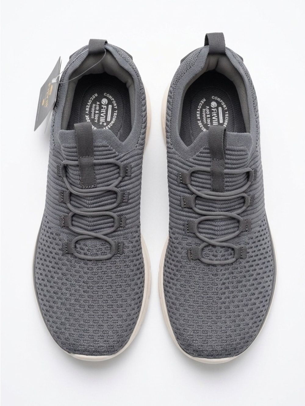 Brand New FitVille Men's Cloud Wanderer Slip-On V4 (Size US 12W)